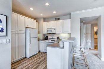 White kitchen appliances